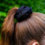 Scrunchie – černá - další pohled