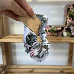 Scrunchie – růže kapradí - další pohled
